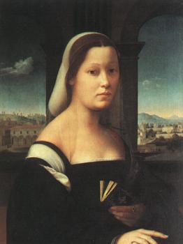 Ridolfo Ghirlandaio : Portrait of a Woman, The Nun